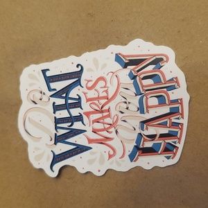 Do What makes you Happy Sticker